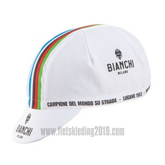 2018 Bianchi Fietsmuts Cycling Wit