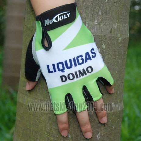 2011 Liquigas Handschoenen Cycling Groen