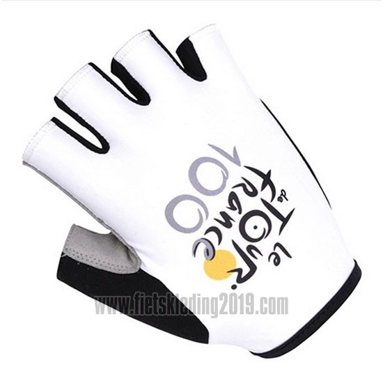 2014 Tour De Frankrijk Handschoenen Cycling Wit