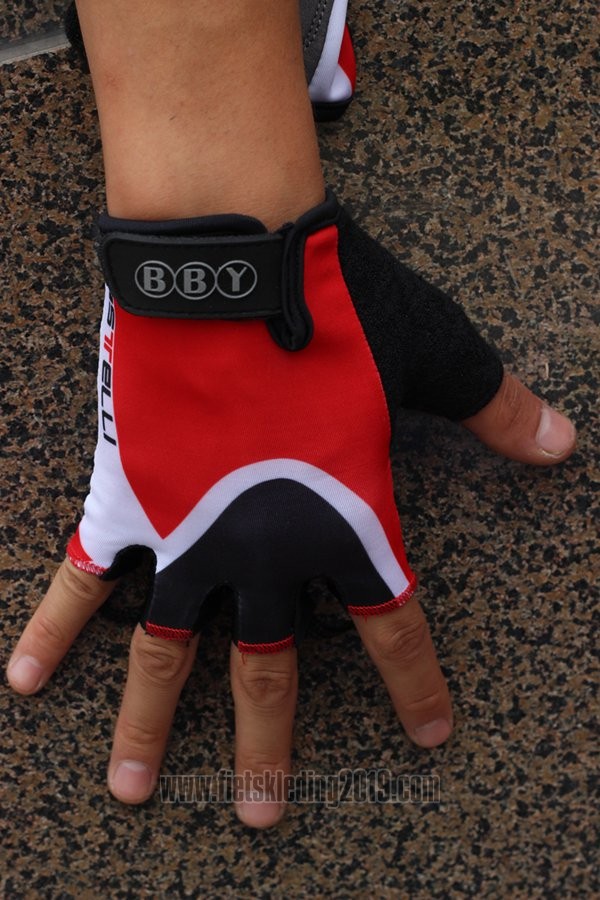 2015 Castelli Handschoenen Cycling Rood