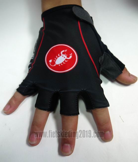 2015 Castelli Handschoenen Cycling Zwart en Rood