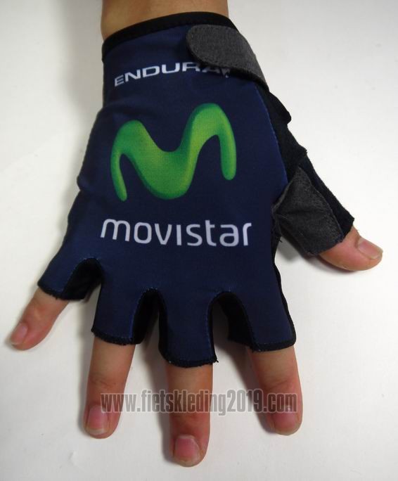 2015 Movistar Handschoenen Cycling