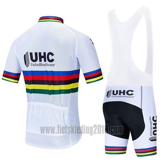2020 Fietskleding UHC UCI Wereldkampioen Korte Mouwen En Koersbroek