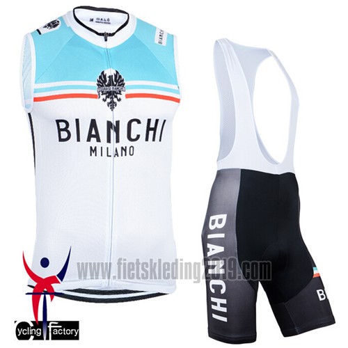 2015 Windvest Bianchi Wit en Blauw