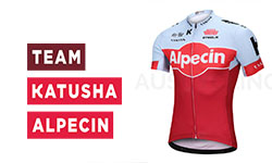 Katusha Alpecin fietskleding 2018