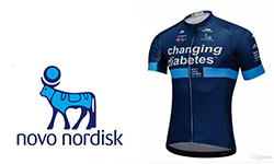 Novo Nordisk fietskleding 2018